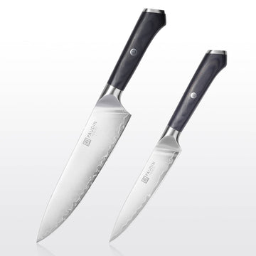 PAUDIN Artemis 2-PC Damascus Knife Set