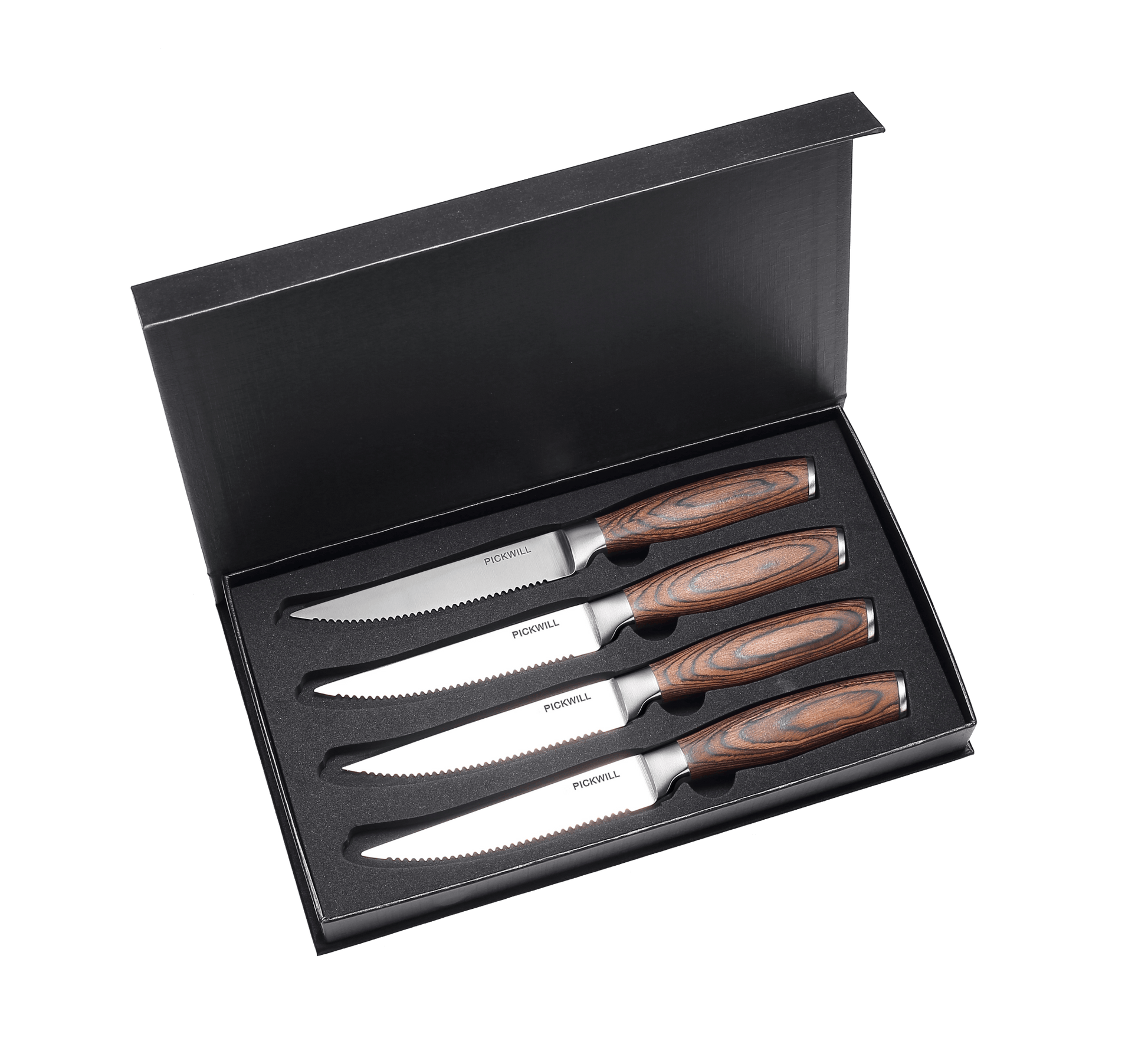 4 - PC, PICKWILL 4.5" Steak Knife Set - Paudin Store