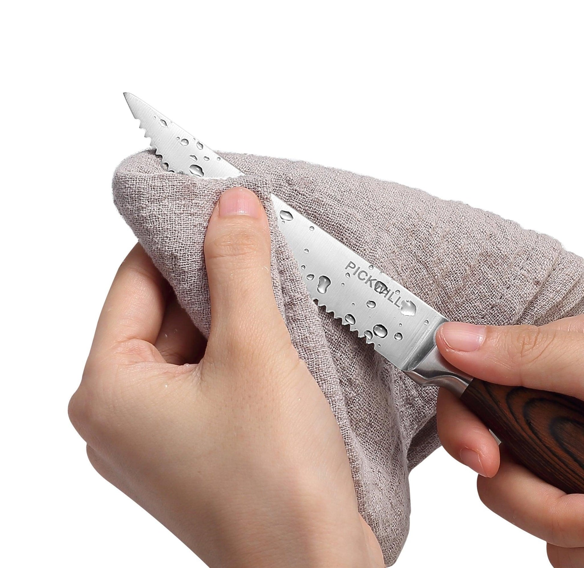 4 - PC, PICKWILL 4.5" Steak Knife Set - Paudin Store