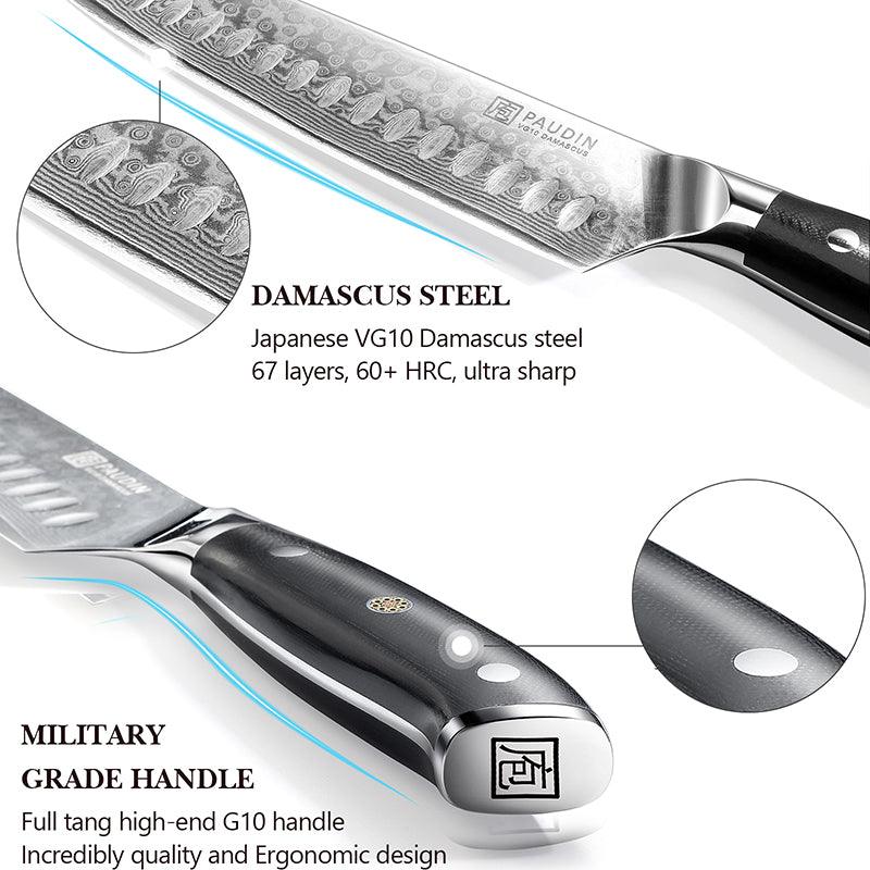 Cloud Premium 7" Santoku Knife - Paudin Store