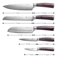 PAUDIN NS5 Universal Classic 5 - PC Knife Set - Paudin Store