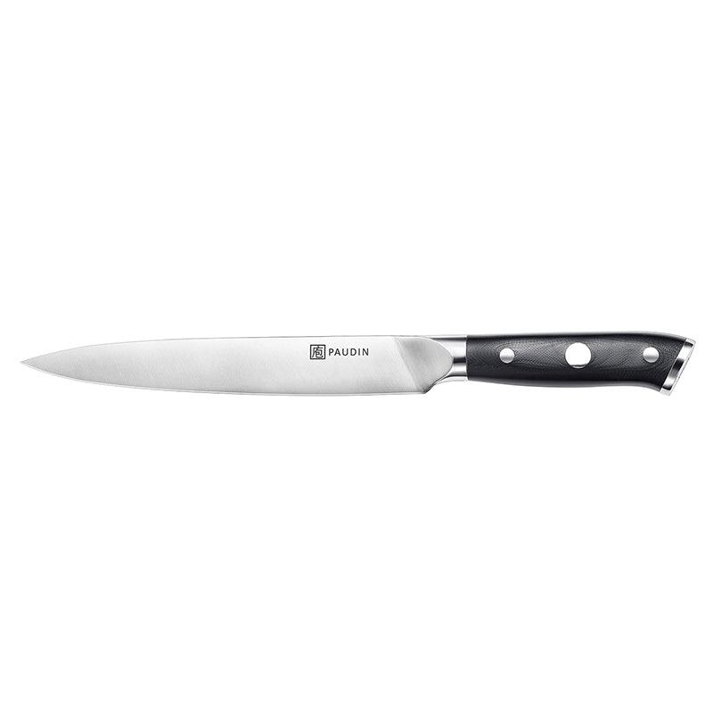 Ultra Dark Premium 8" Carving Knife and Fork Set - Paudin Store
