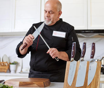 How To Sharpen a Knife - Paudin Store