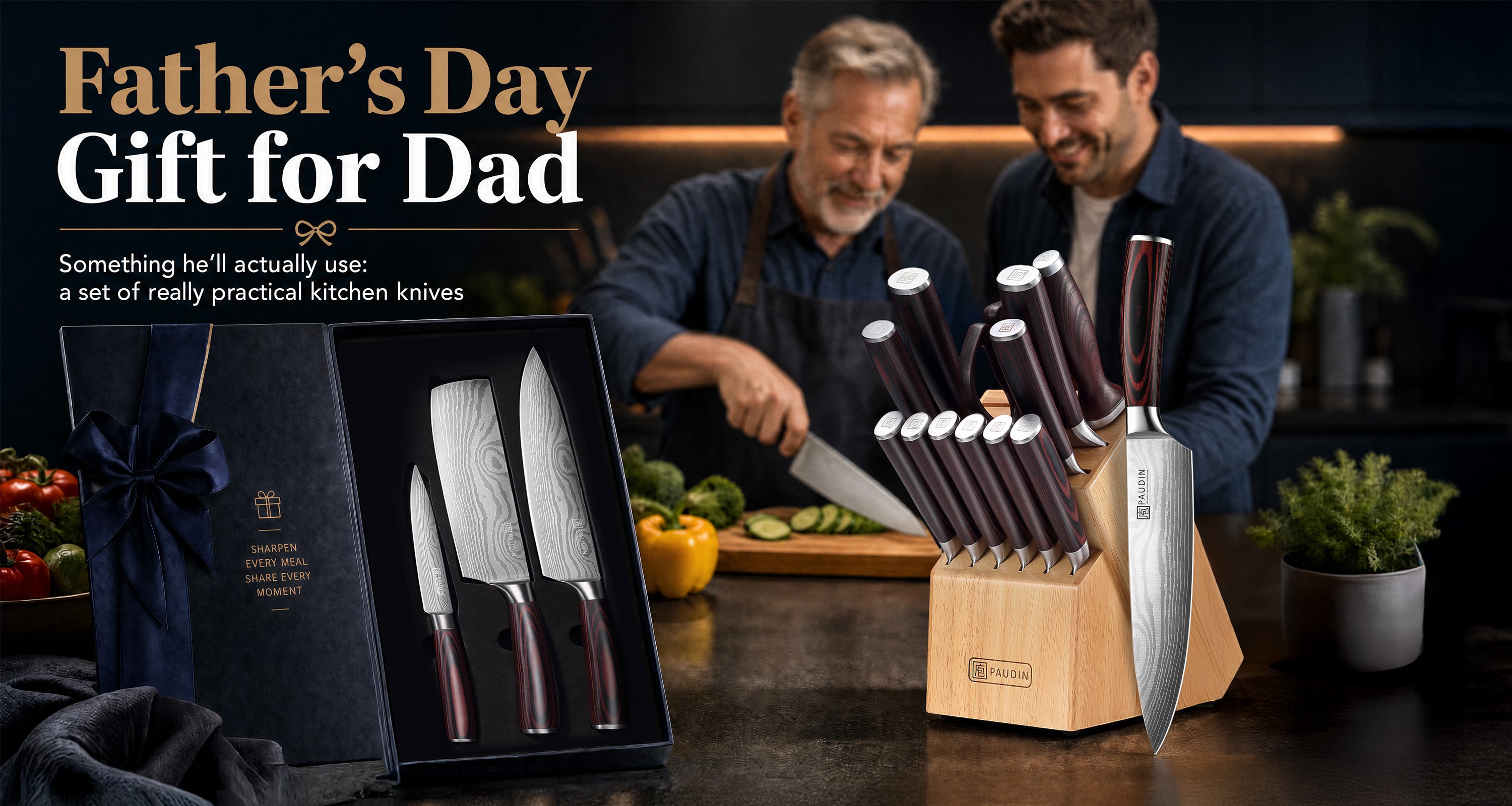 Universal Collection 14-PC Knife Block Set – Paudin Store