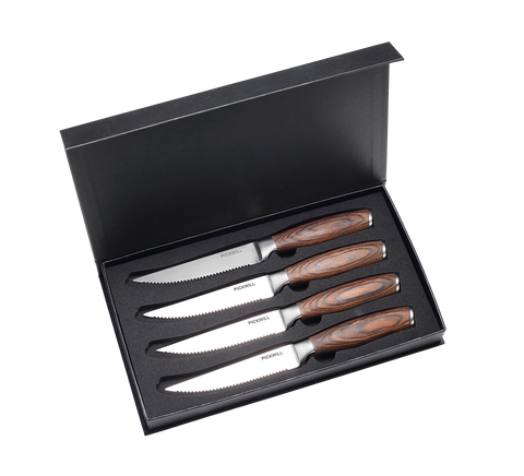 4-PC, PICKWILL 4.5" Steak Knife Set