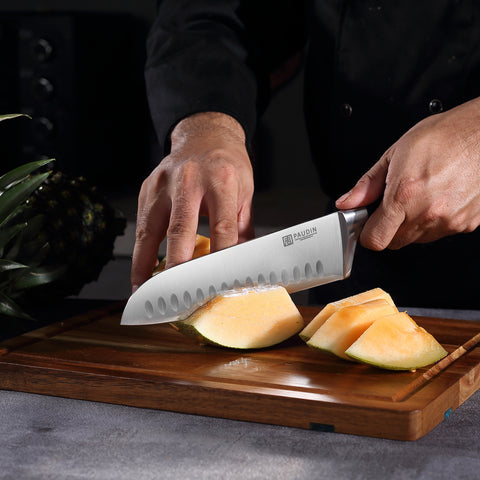 PAUDIN Swiss 7" Santoku Knife - Paudin Store