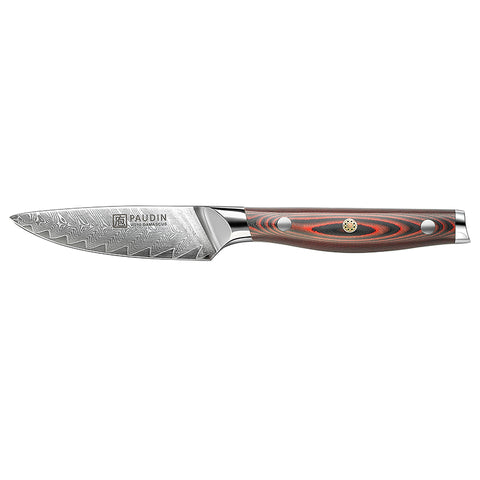 Plume Luxe 3.5" Damascus Paring Knife