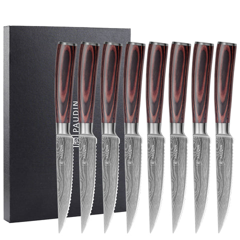 8-PC, Ultra Sharp 4.5" Steak Knife Set