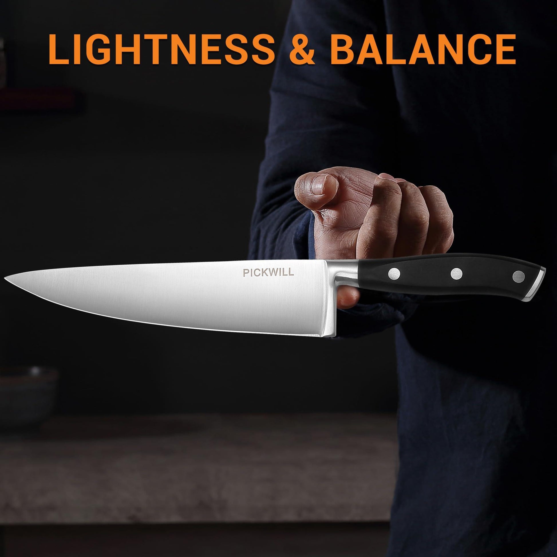 PICKWILL 2-PC 8" Professional Chef Knife - Paudin Store