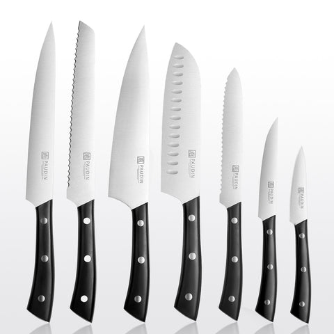 Victoria 7-Pc Kitchen Knife Set with Block
