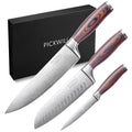 PICKWILL 3-Piece Chef Knife Set - Paudin Store