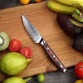 Plume Luxe 3.5" Damascus Paring Knife - Paudin Store