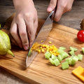 Plume Luxe 7" Damascus Santoku Knife - Paudin Store